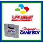 Super Nintendo Super Game Boy cartridge adapter for playing Game Boy games on SNES